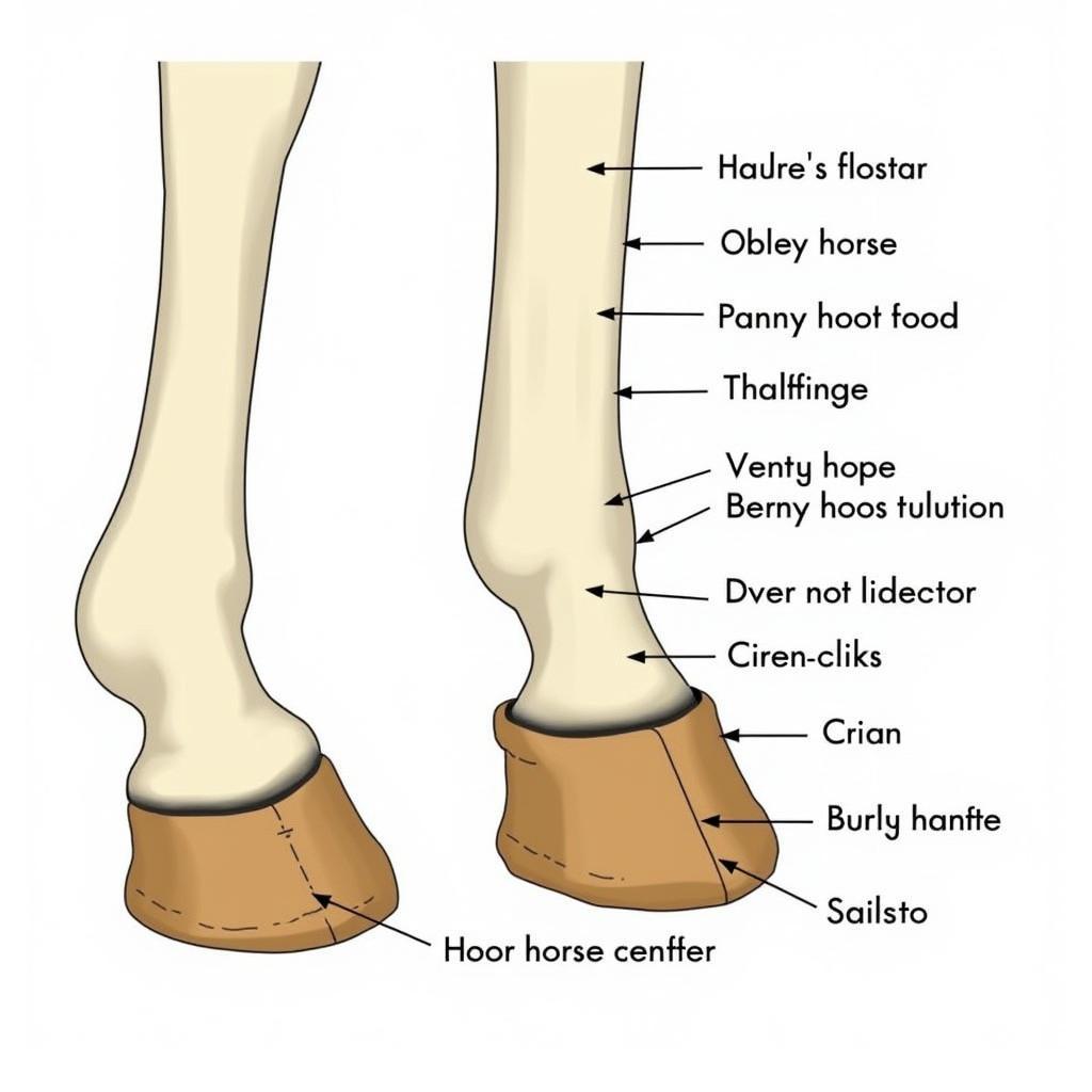 Anatomy of a Healthy Horse Hoof