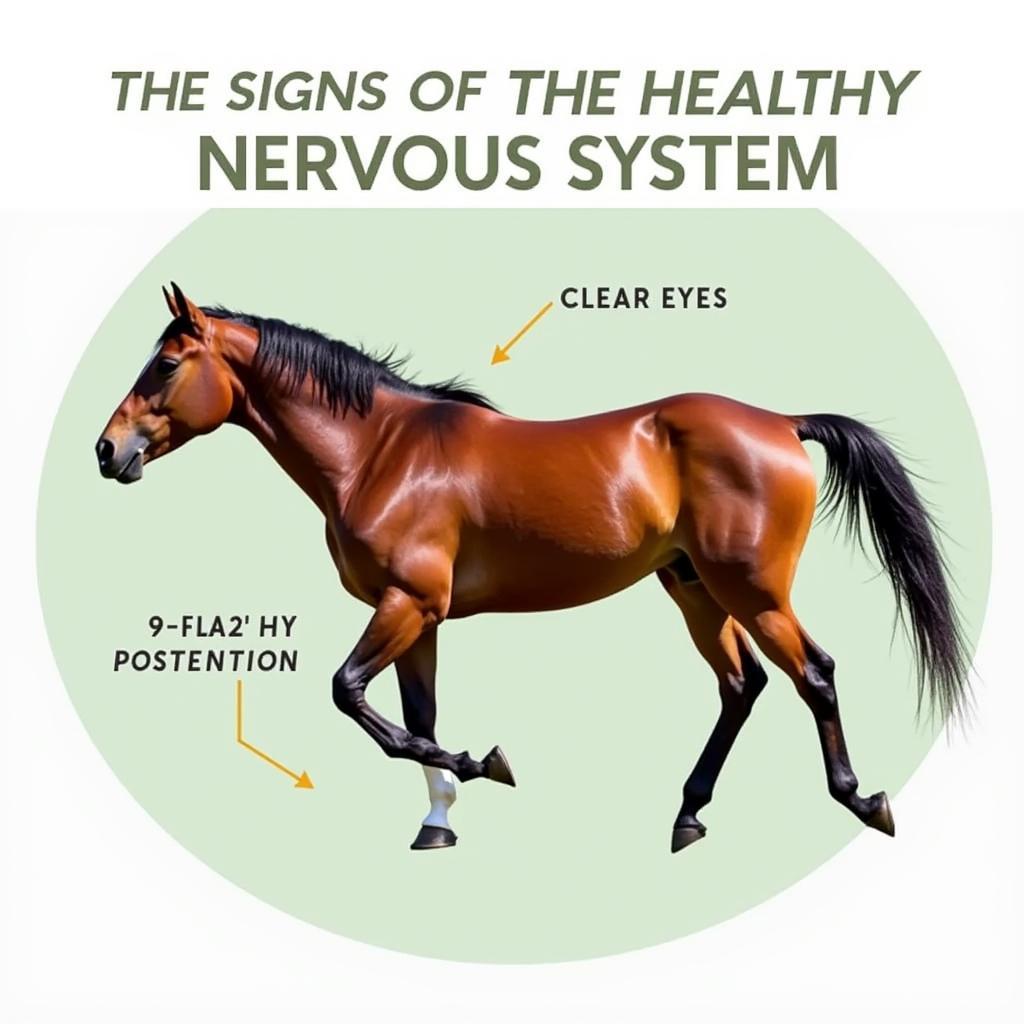 Healthy Horse Nervous System