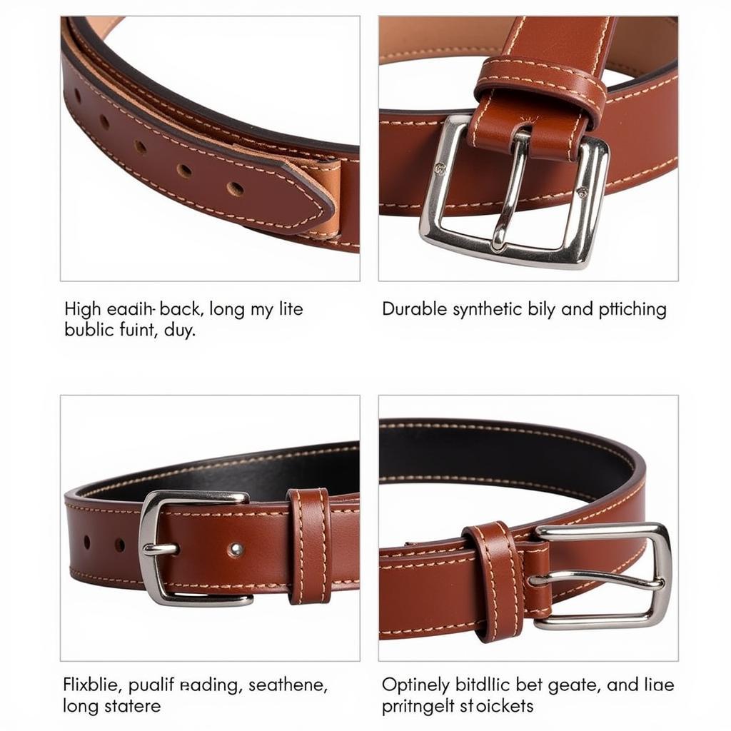 High-Quality Horse Belt Features