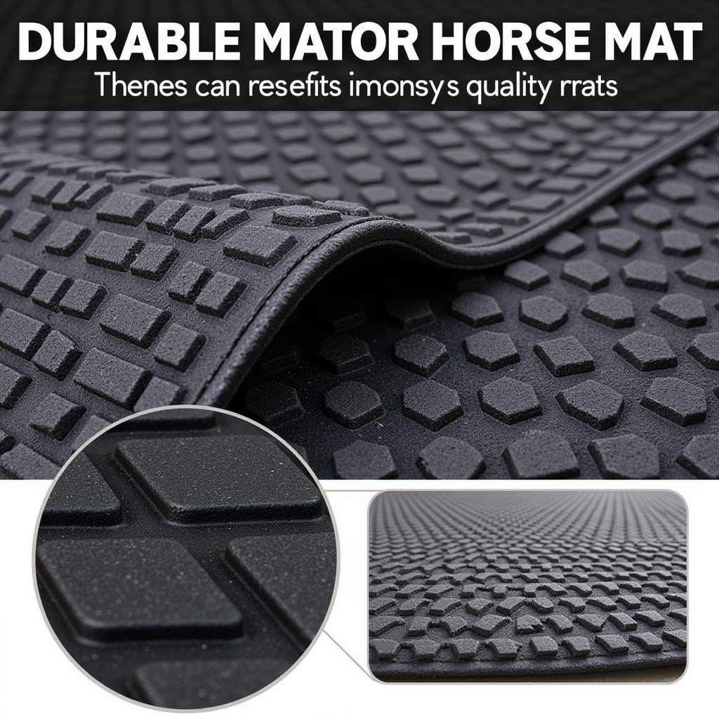 Advantages of High-Quality Horse Mats