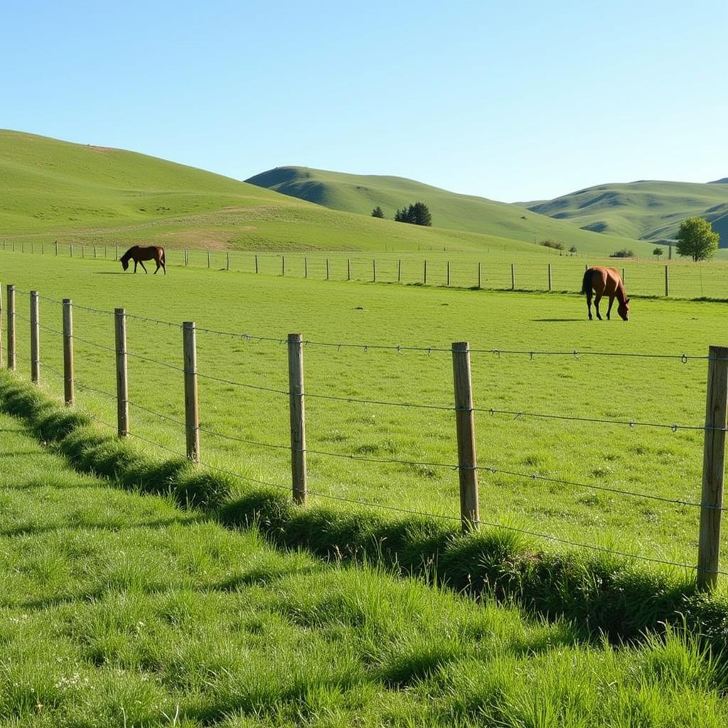 Cost-Effective High-Tensile Wire Fence