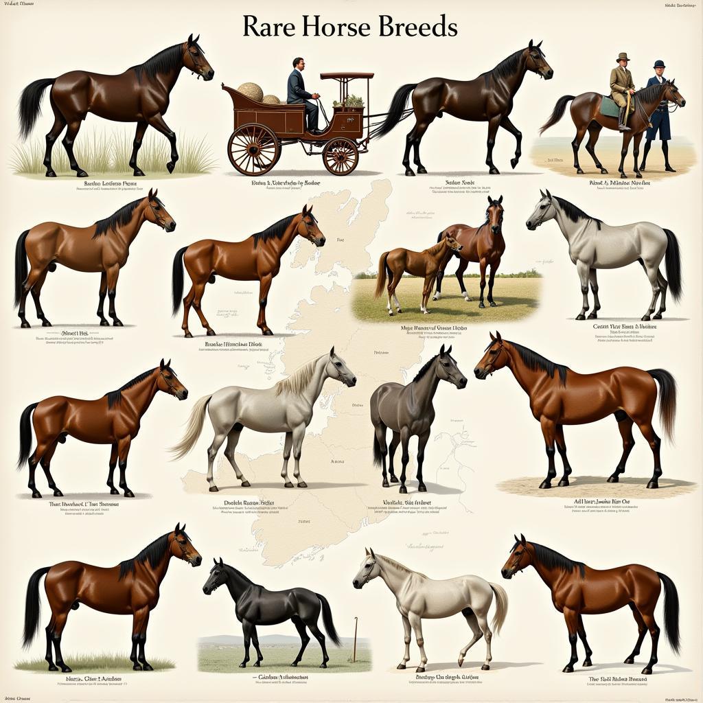 Historical Significance of Rare Horse Breeds