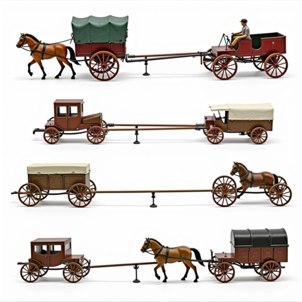 Different Types of HO Scale Wagons