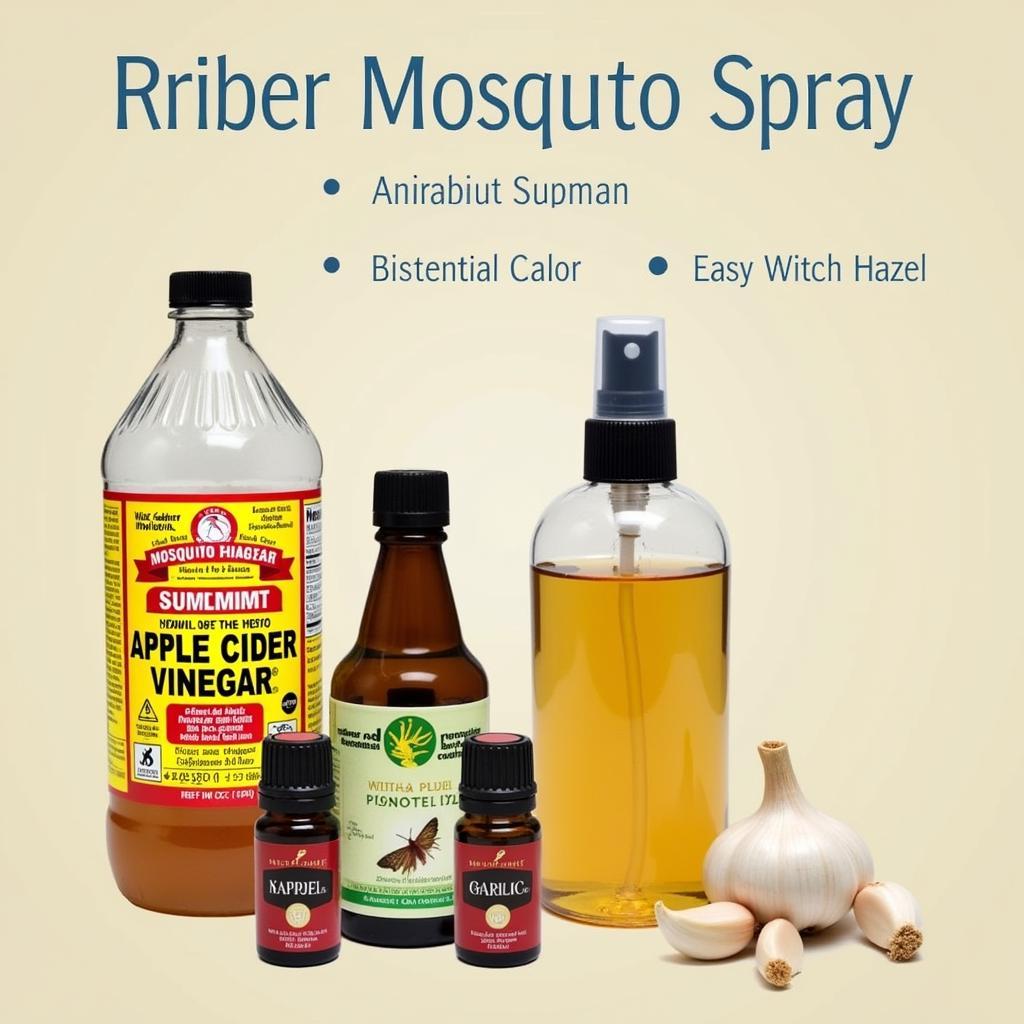 Homemade Mosquito Spray Ingredients