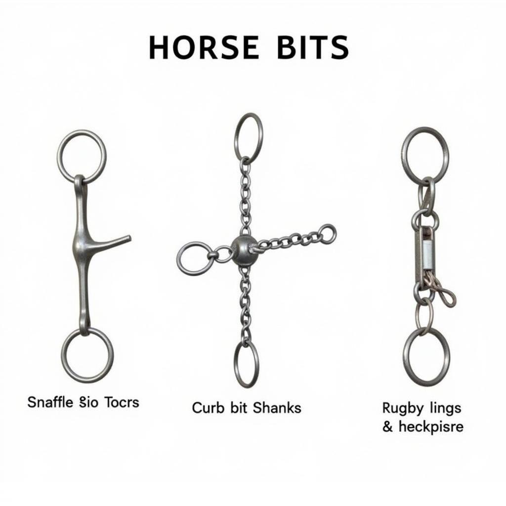 Different Types of Horse Bits: Snaffle, Curb, and Gag