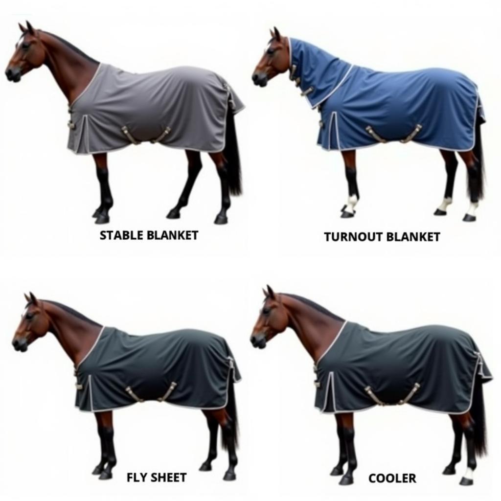 Types of Horse Blankets on Clearance