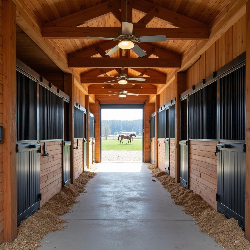 Essential Amenities at a Boston Horse Boarding Facility