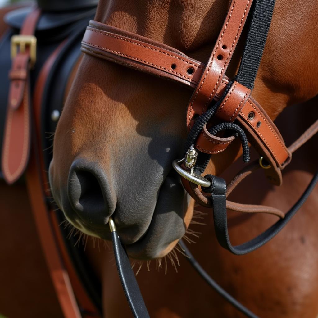 Horse Bridle and Saddle