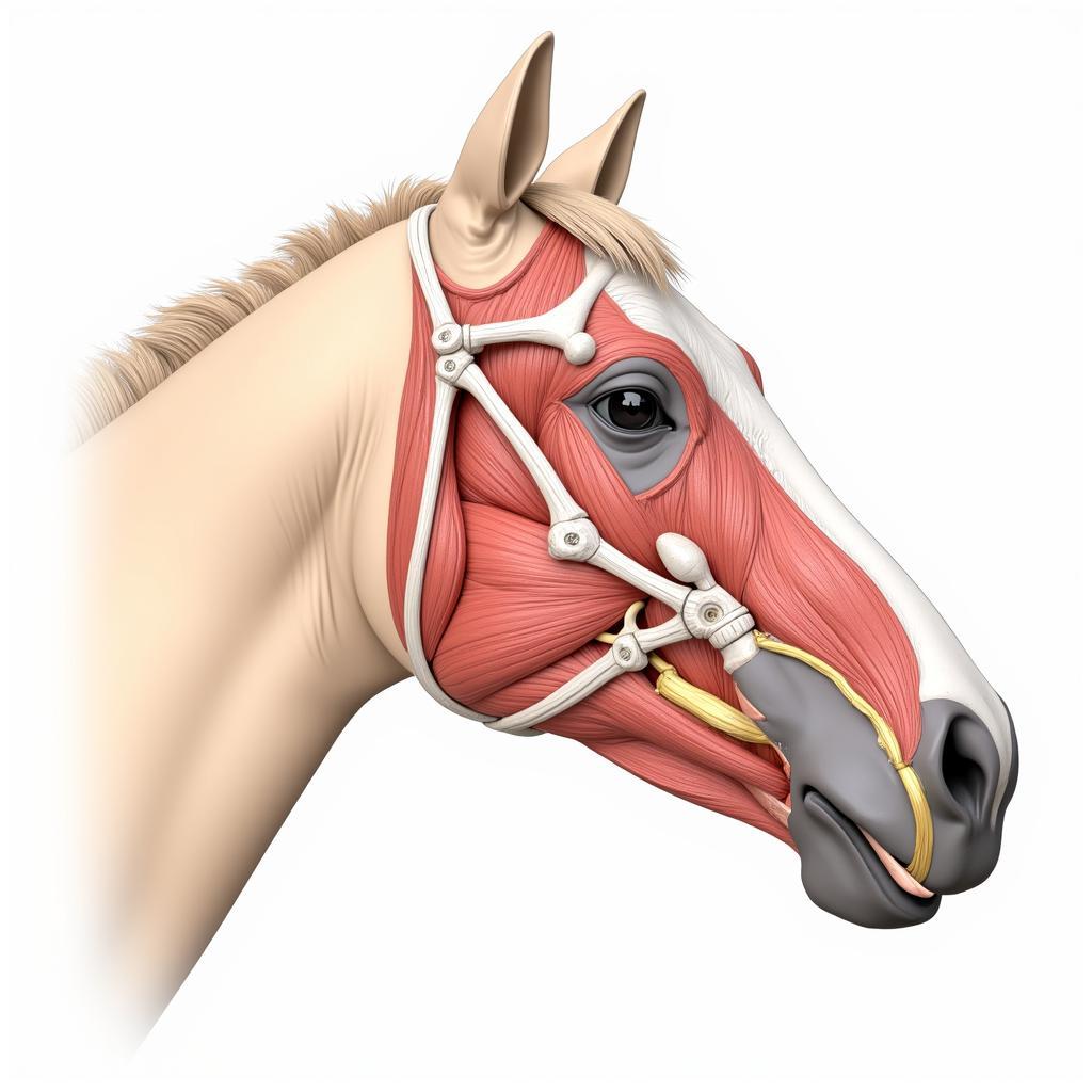 Horse Chin Anatomy: A Detailed View