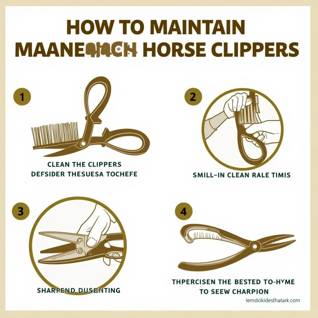 Maintaining Horse Clippers