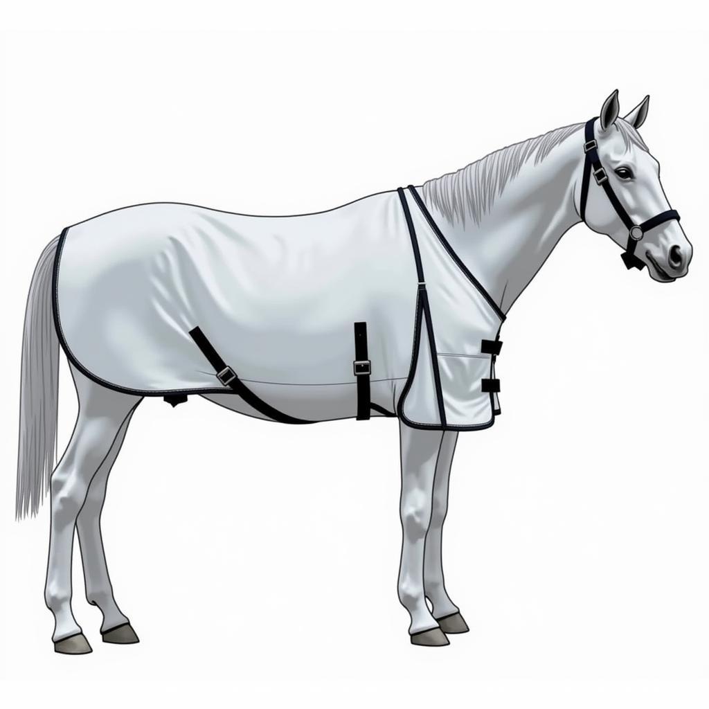 Properly Fitting a Horse Cover