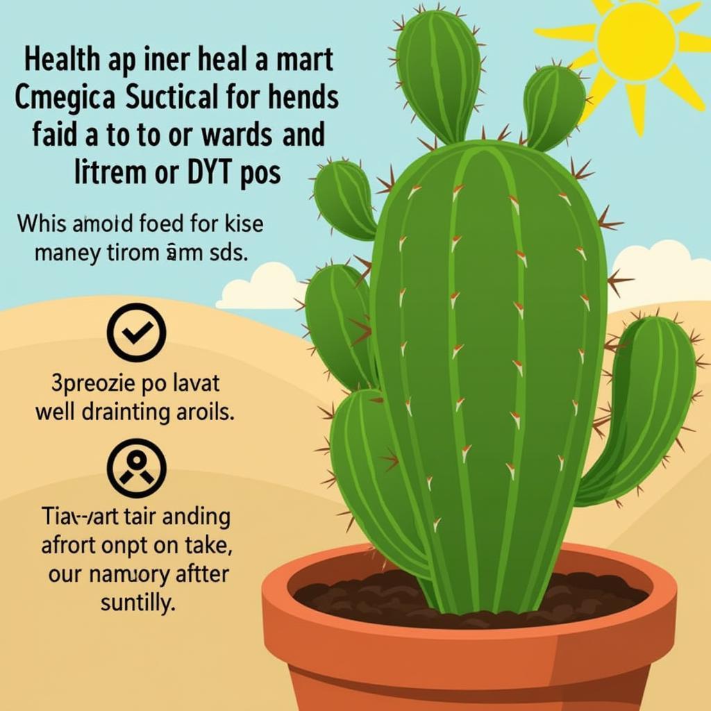 Watering and Sunlight Needs for Horse Crippler Cactus