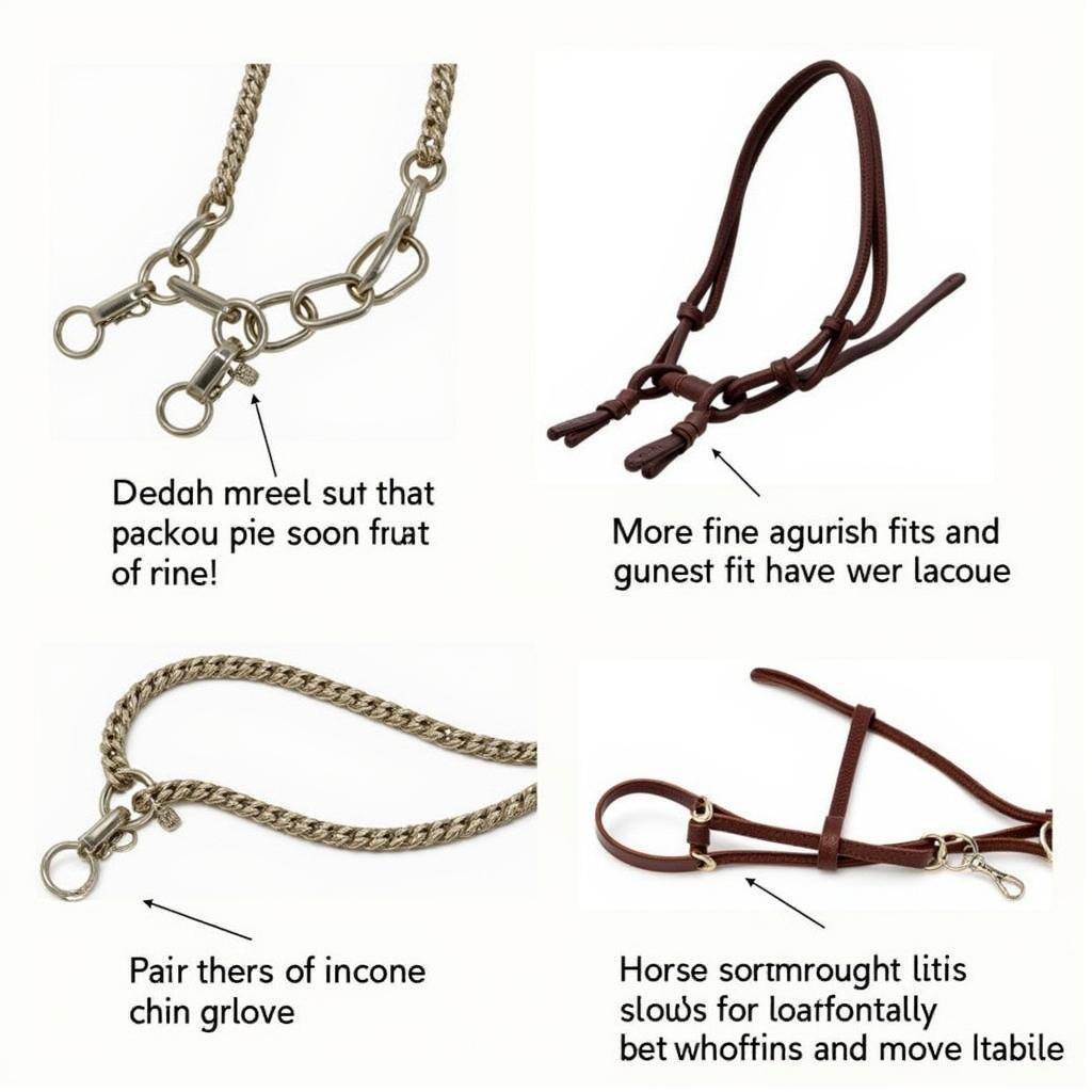 Types of Horse Curb Chains and How They Fit