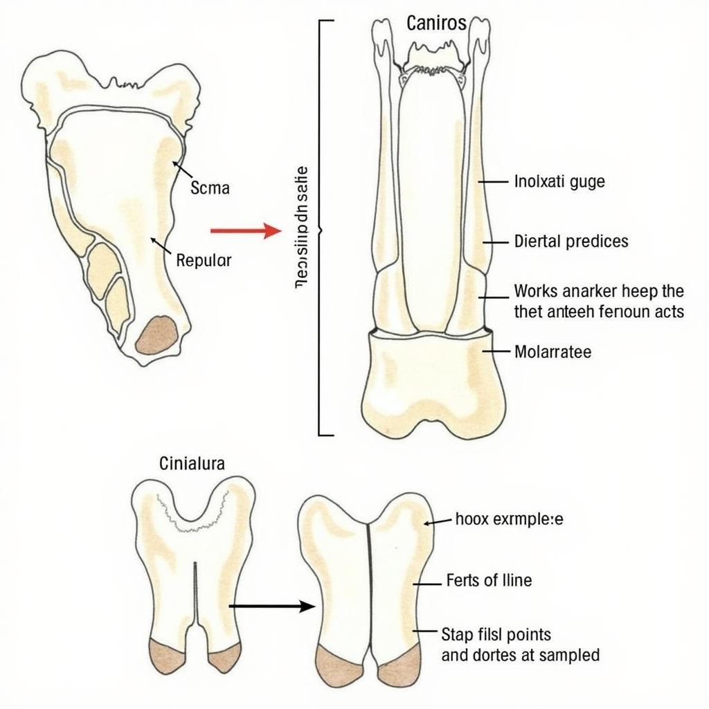 Example of a Horse Dental Chart