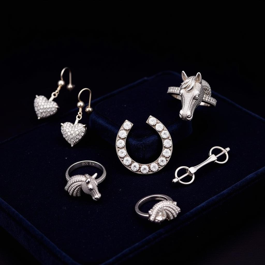 Exquisite Horse Diamond Jewelry Collection