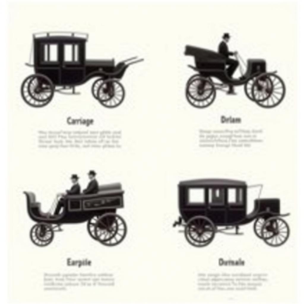 Various Types of Horse Drawn Funeral Carriages