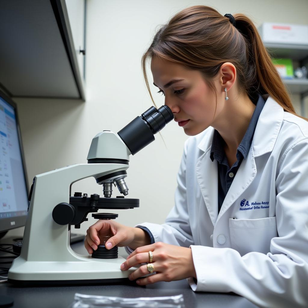 Analyzing a Horse Fecal Sample for Parasite Eggs