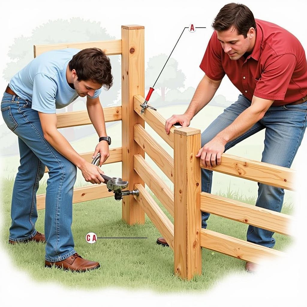 Installing Horse Fence Panels Correctly