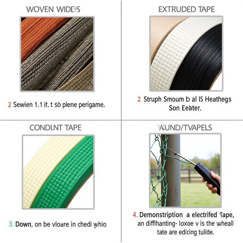 Different Types of Horse Fence Tape