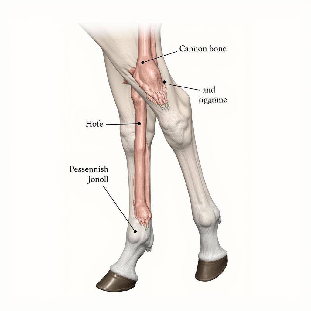 Horse Fetlock Anatomy Diagram