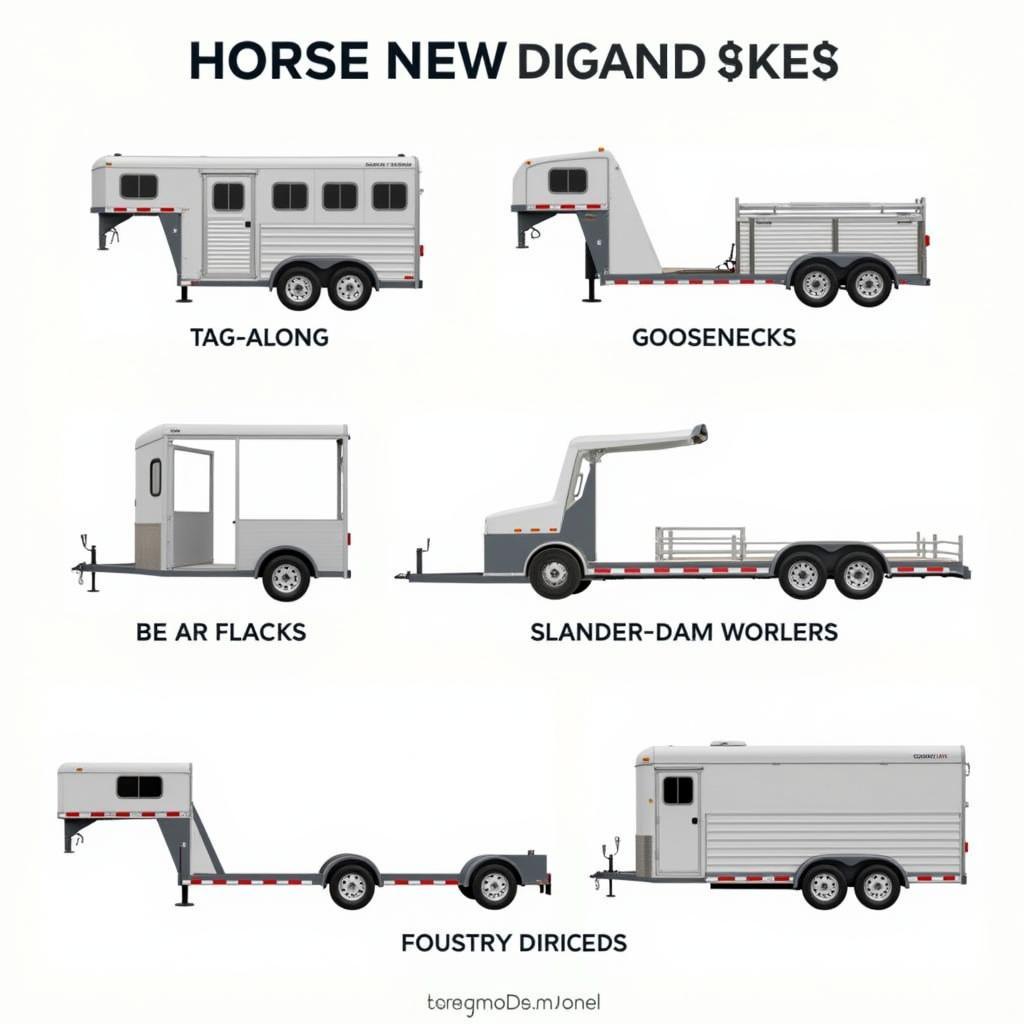 Different Types and Sizes of Horse Floats