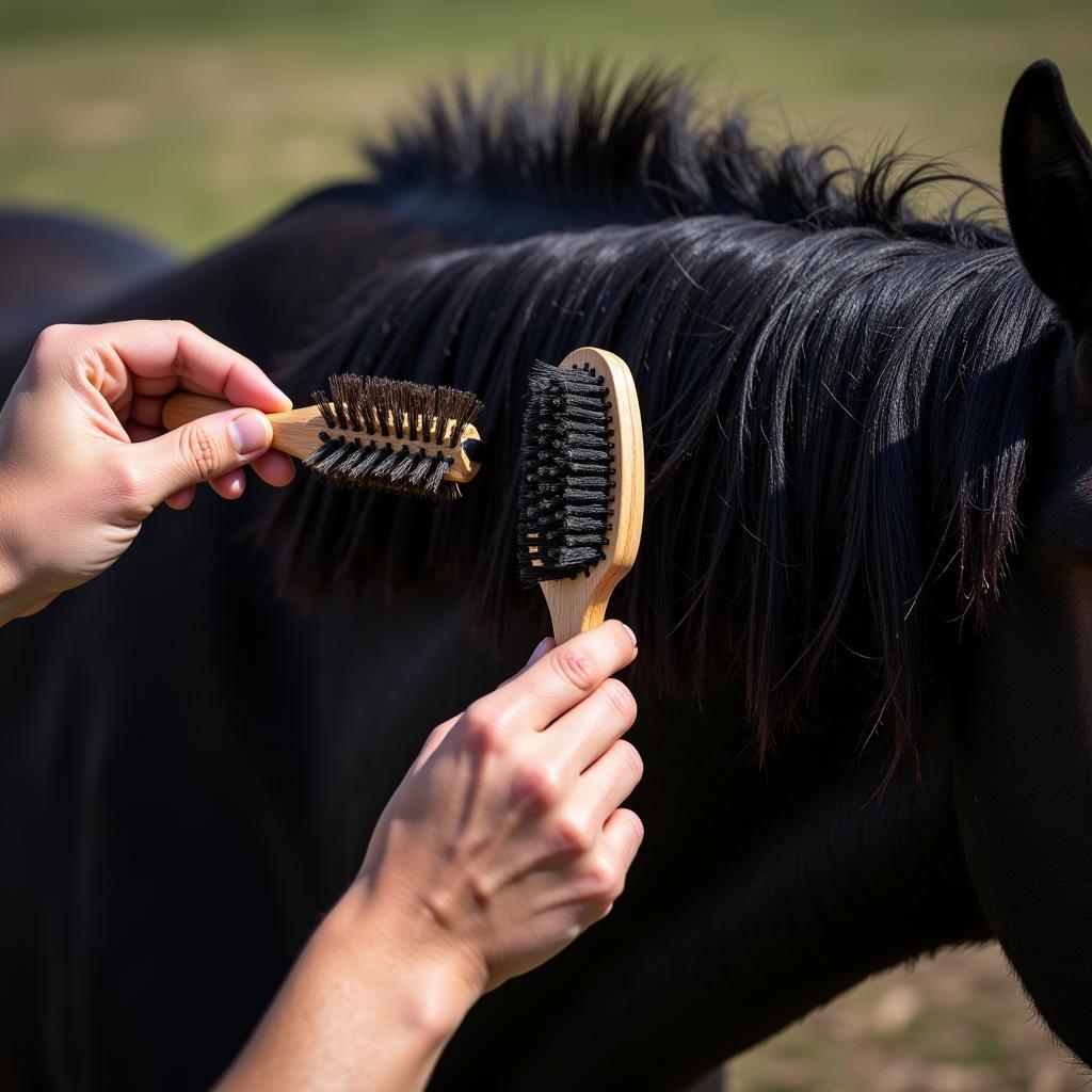 Preparing a Horse for Modelling: Grooming Essentials