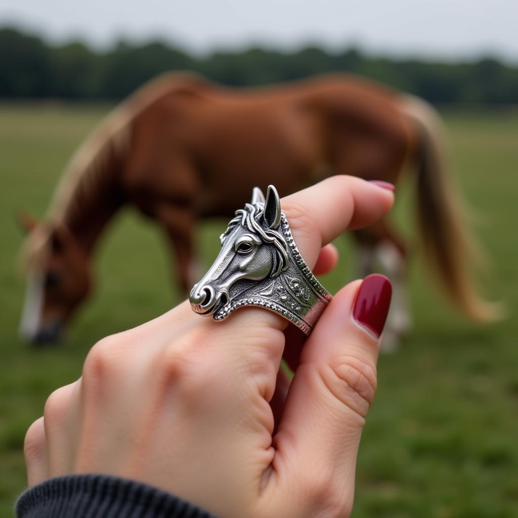 Horse Head Ring Symbolism