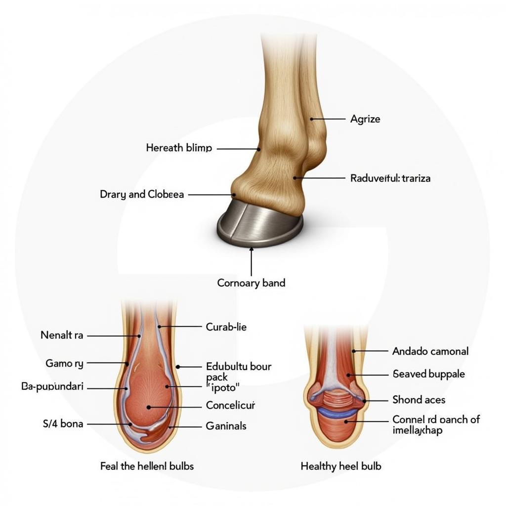 Horse Heel Bulb Anatomy: A Detailed View