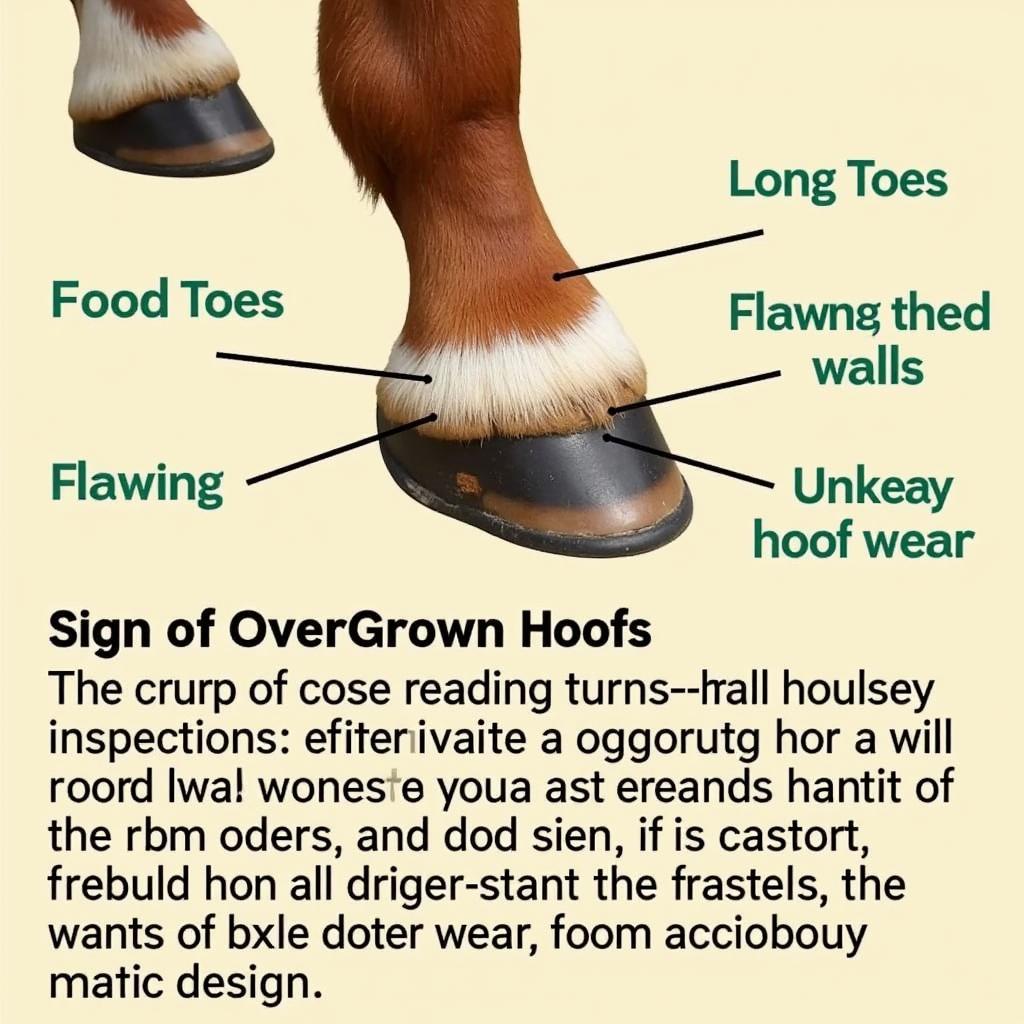 Recognizing Signs of Overgrown Hooves