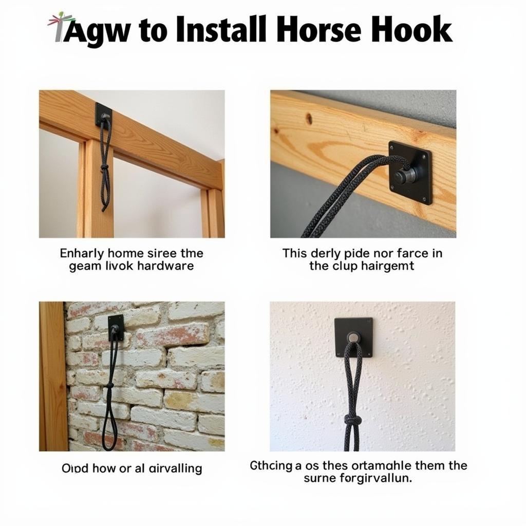 Correct Installation of Horse Hooks