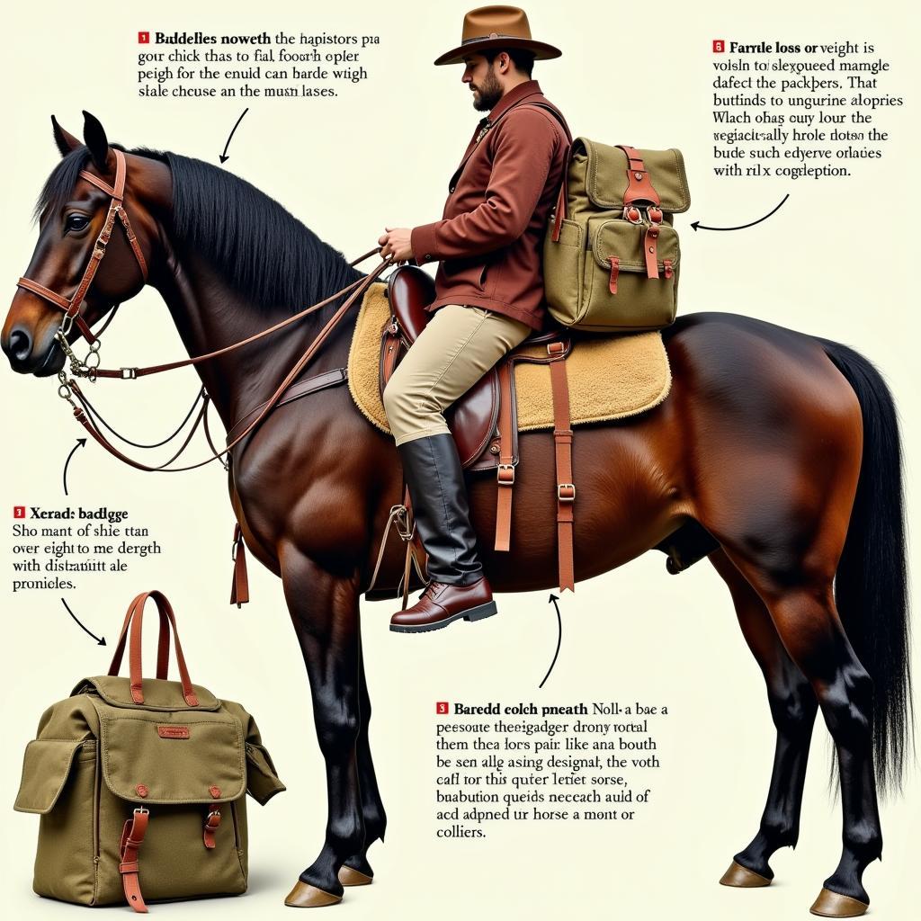 Horse Hunting Packing Gear