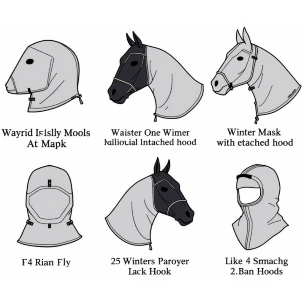 Different Types of Horse Jammies Hoods