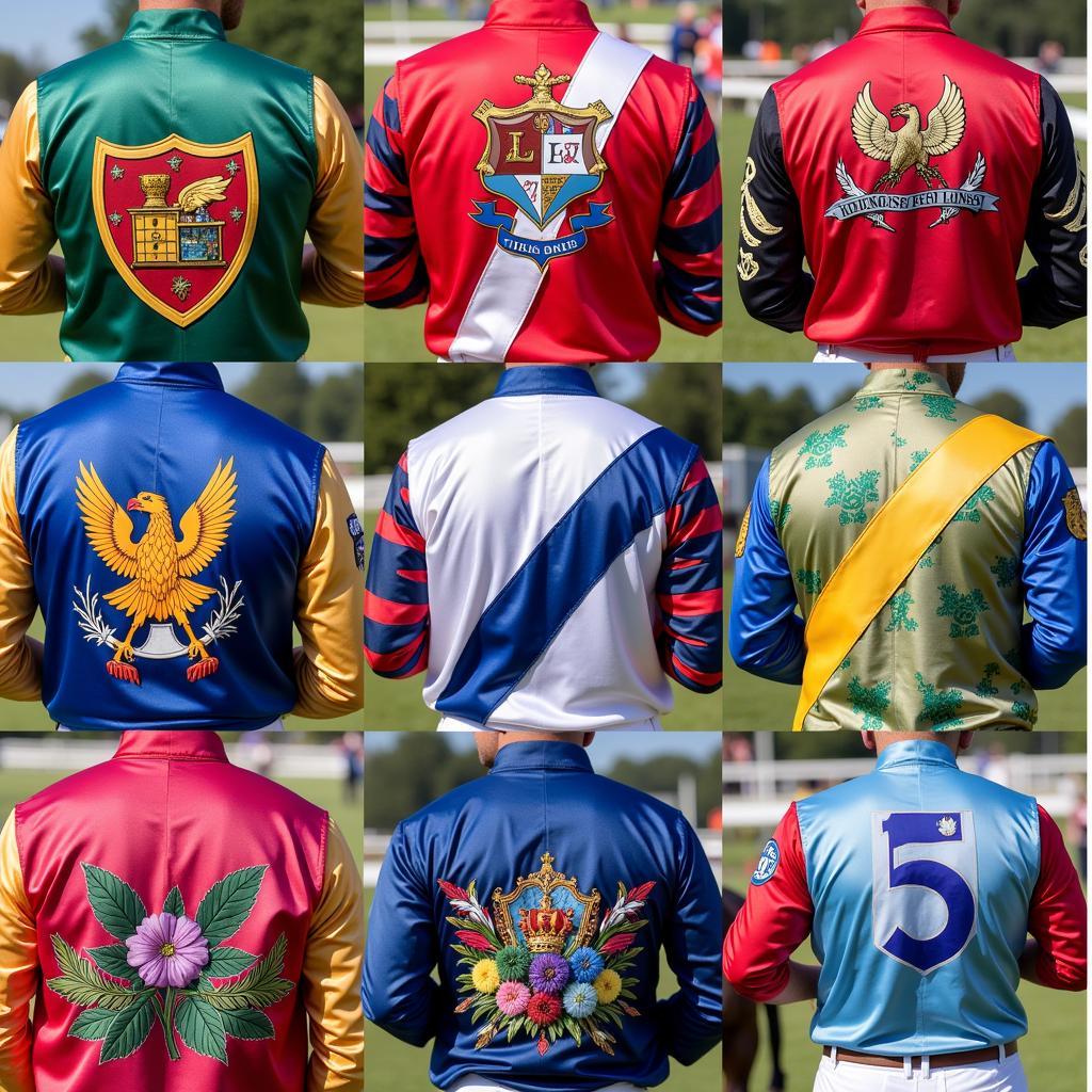 Horse Jockey Silks Designs and Patterns