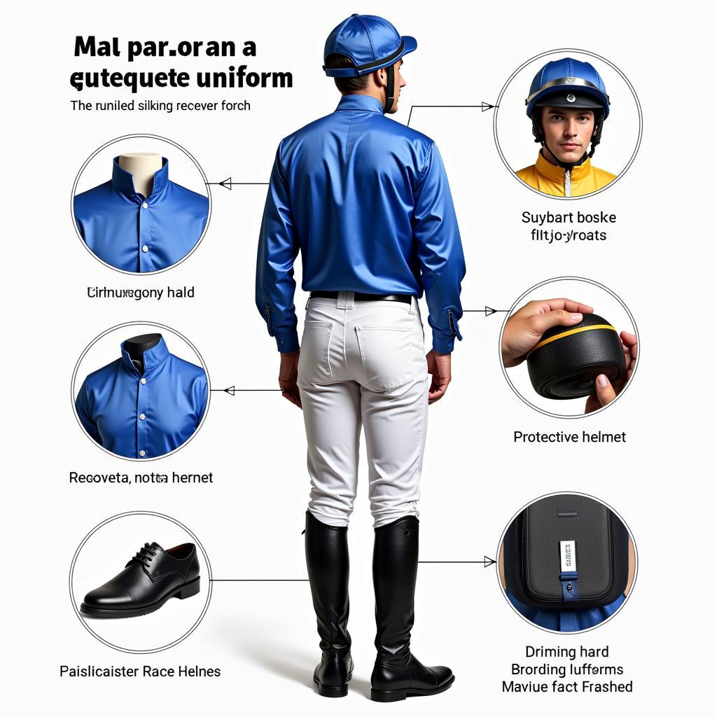 Modern Horse Jockey Uniform