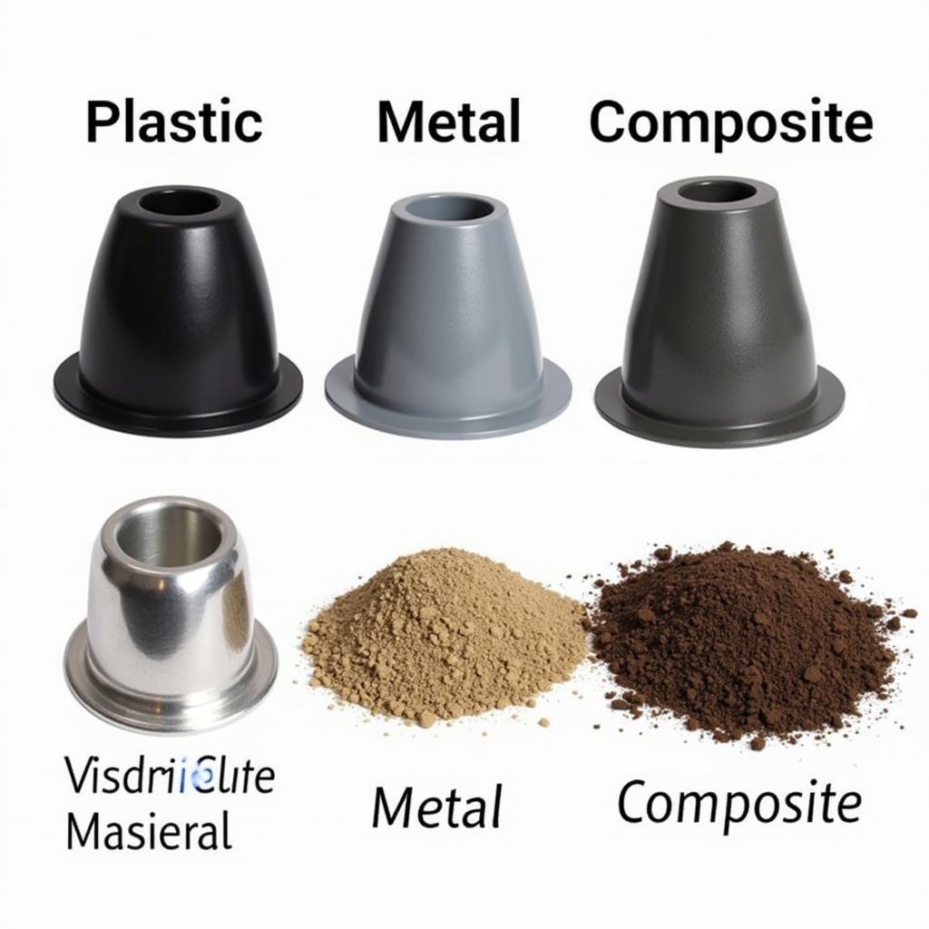 Materials Used in Horse Jump Cups