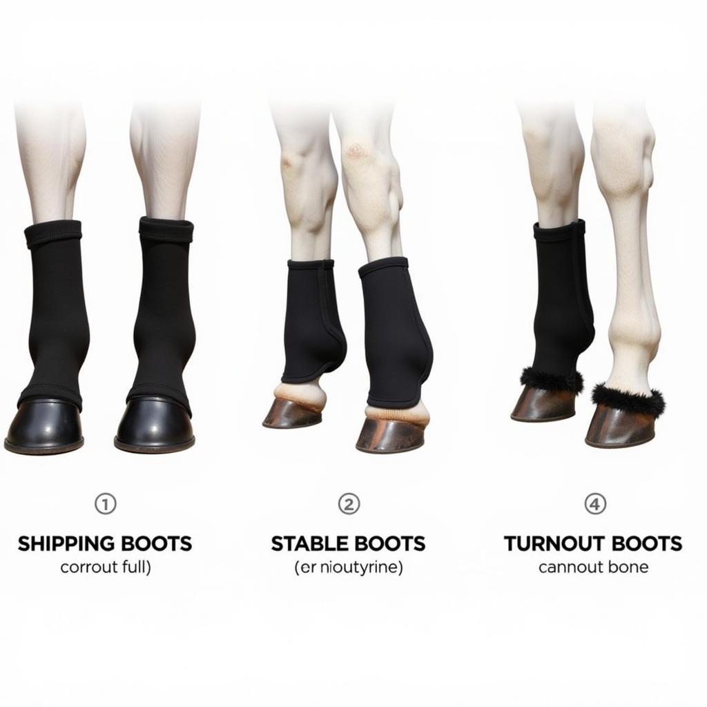 Horse Leg Donut Types: Shipping, Stable, and Turnout