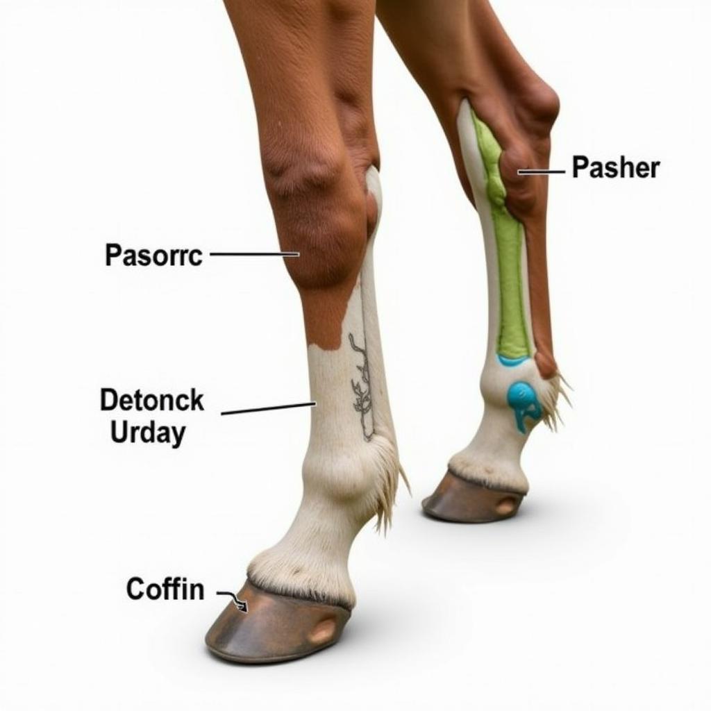 Horse Leg Joint Anatomy