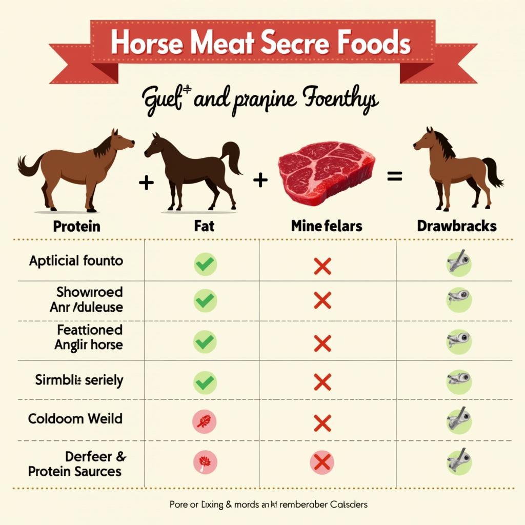 Horse Meat Nutritional Composition for Dogs