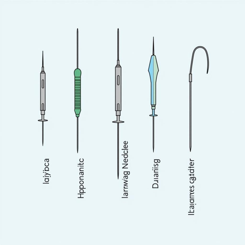 Types of Horse Needles for Various Veterinary Procedures