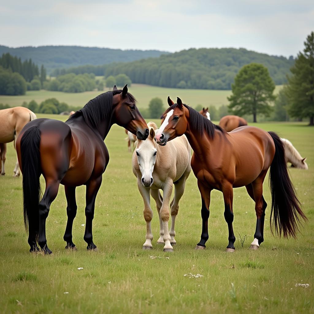 Horse Reproduction in a Natural Setting