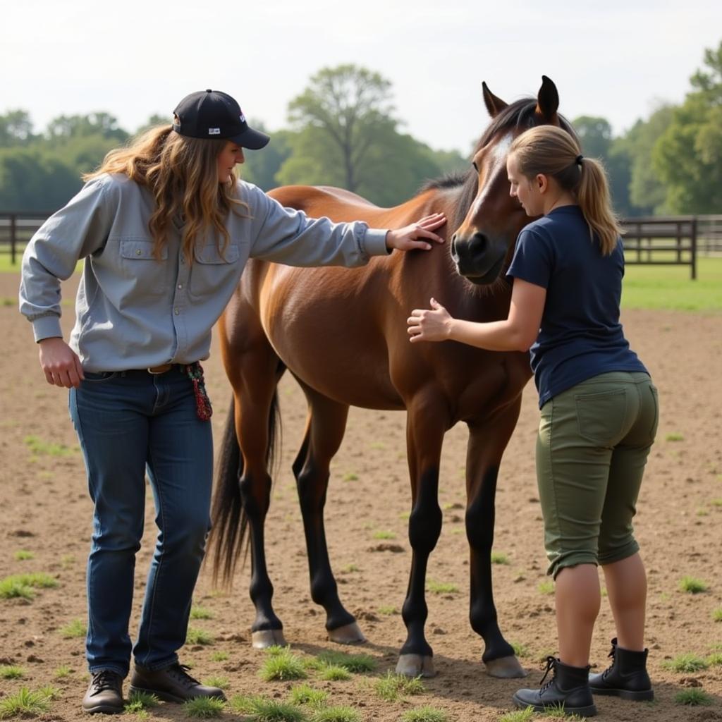 Horse rescue and rehabilitation