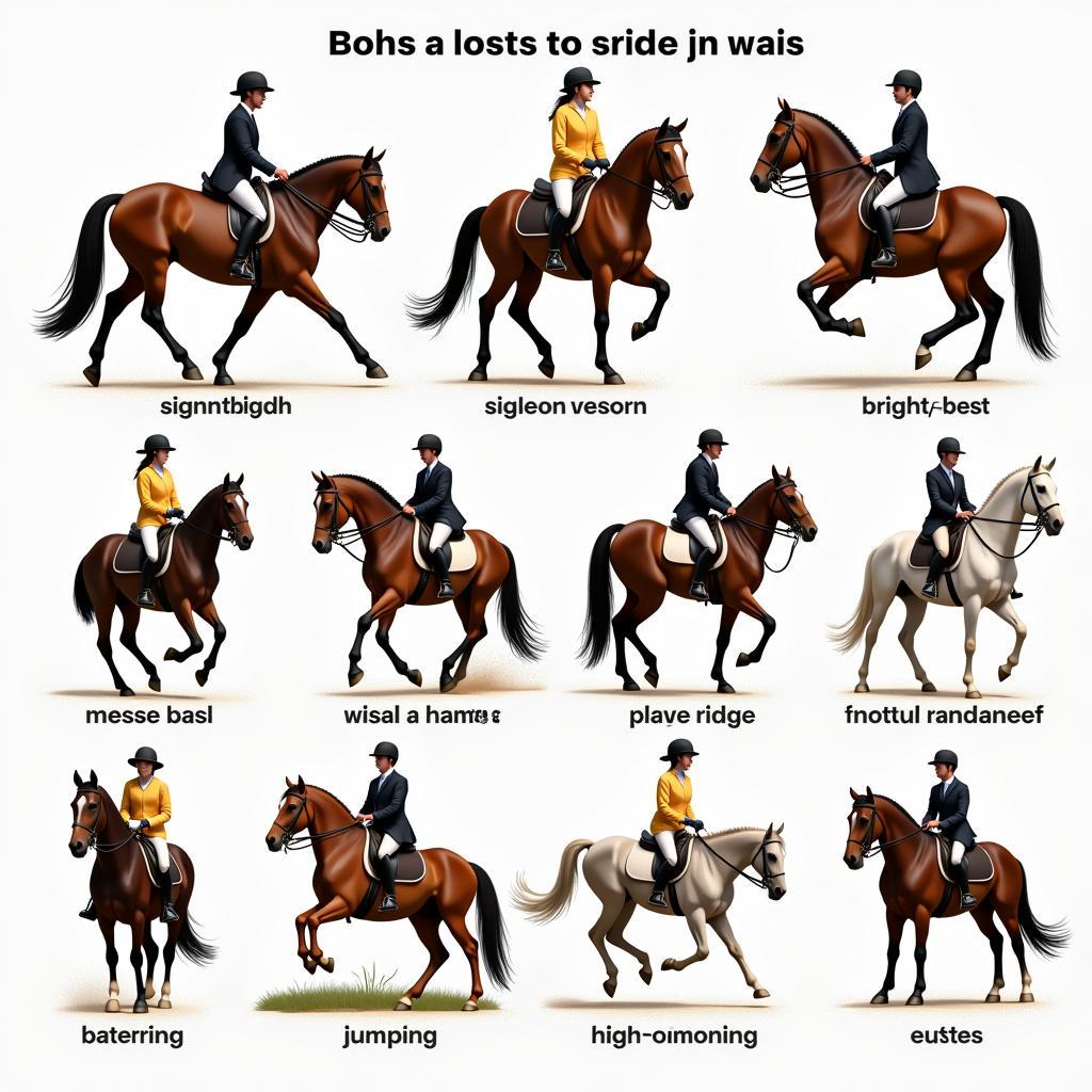 Horse Riding Disciplines and Specific Lingo