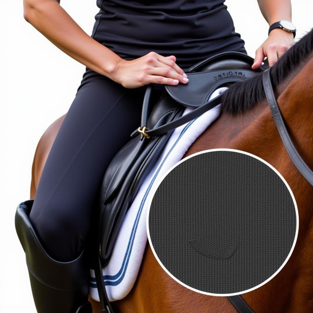 Horse Riding Leggings with Full Seat Grip