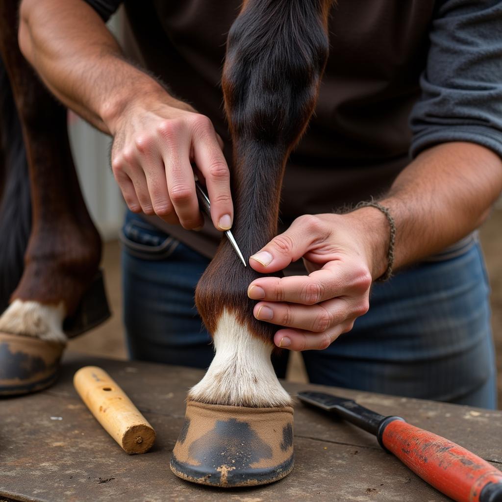 Horse Rocking Shoe Maintenance