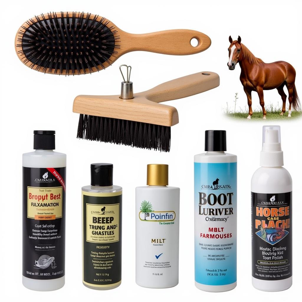 Specialized Products for a Gleaming Horse Show Coat