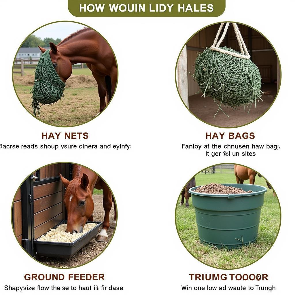 Different Types of Horse Slow Feeders