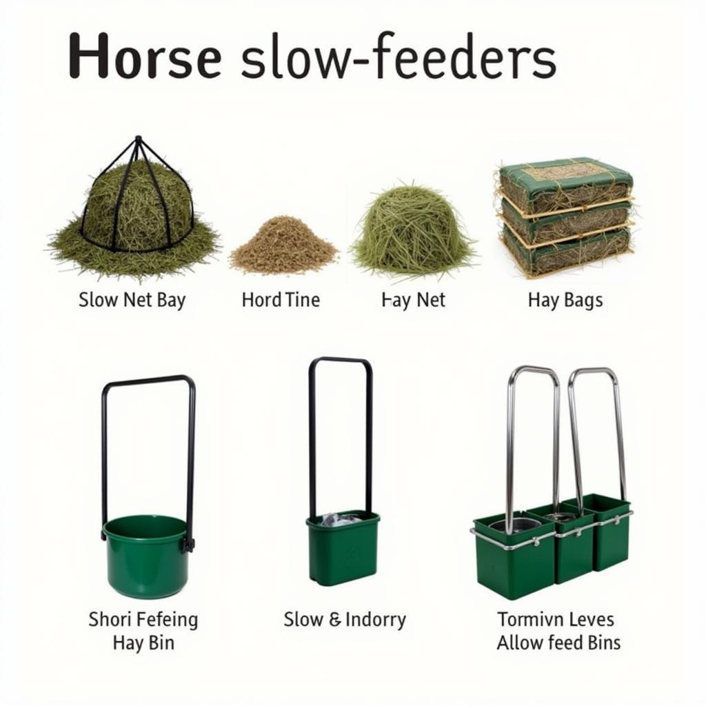 Types of Horse Slow Feeders