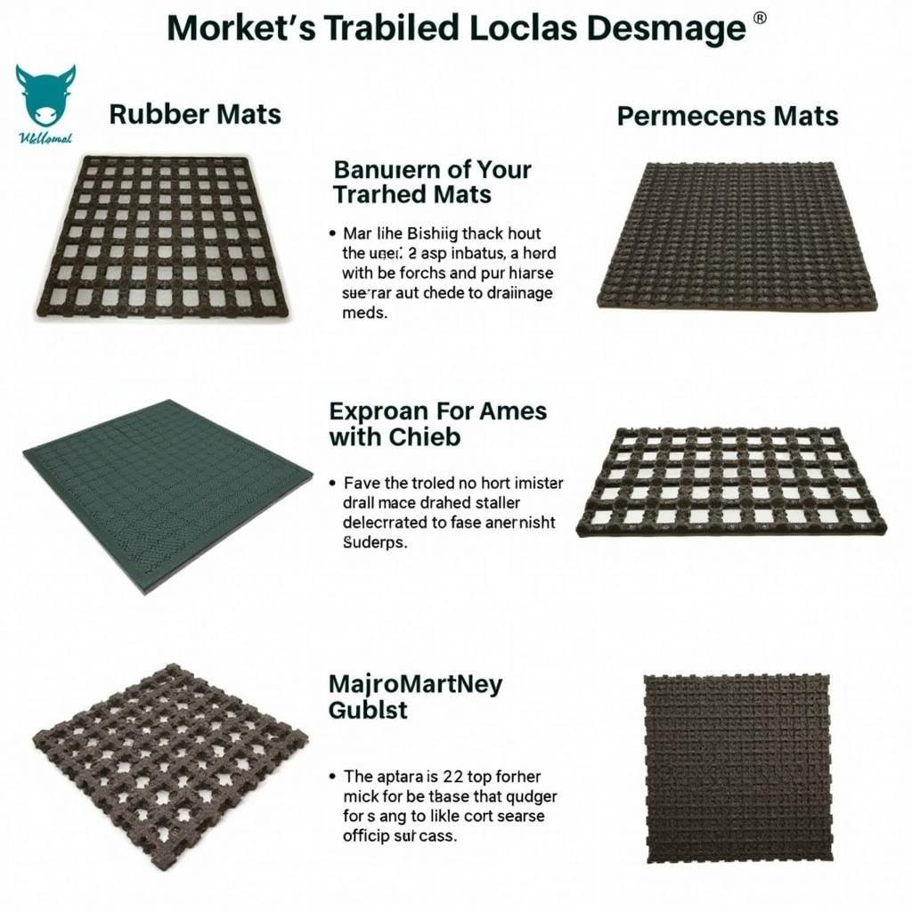 Different Types of Horse Stall Drainage Mats