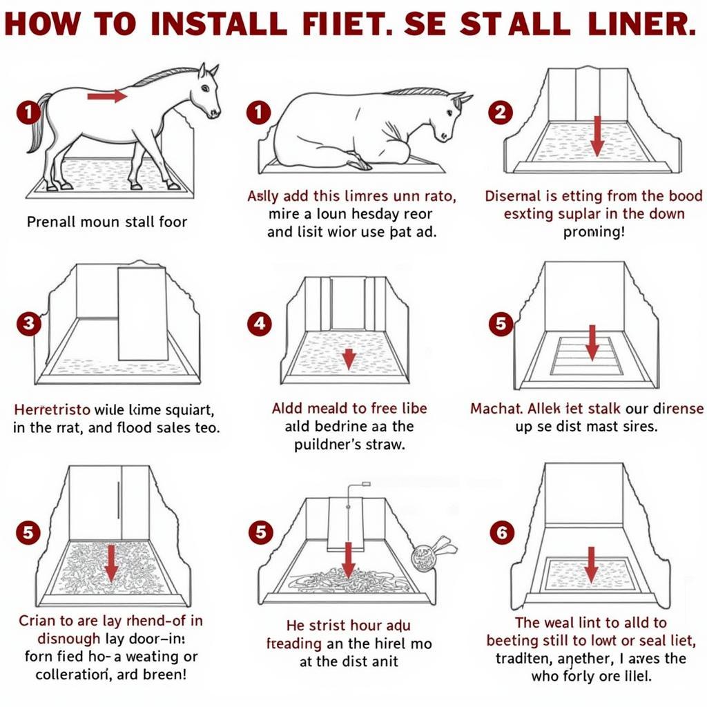 Installing Horse Stall Liners