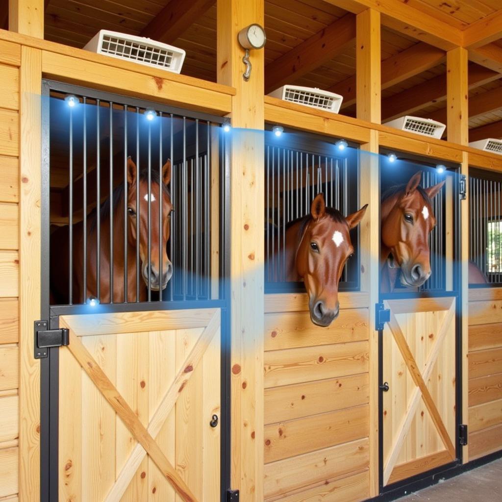 Optimizing Ventilation and Using Durable Materials in Horse Stall Construction